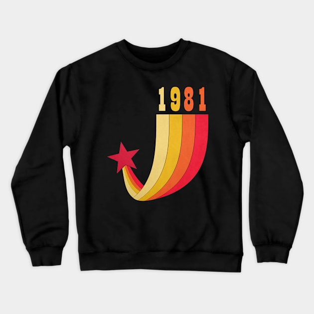 Vintage 1981 Crewneck Sweatshirt by Nerd_art